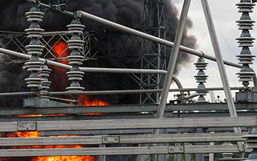 Substation Fire